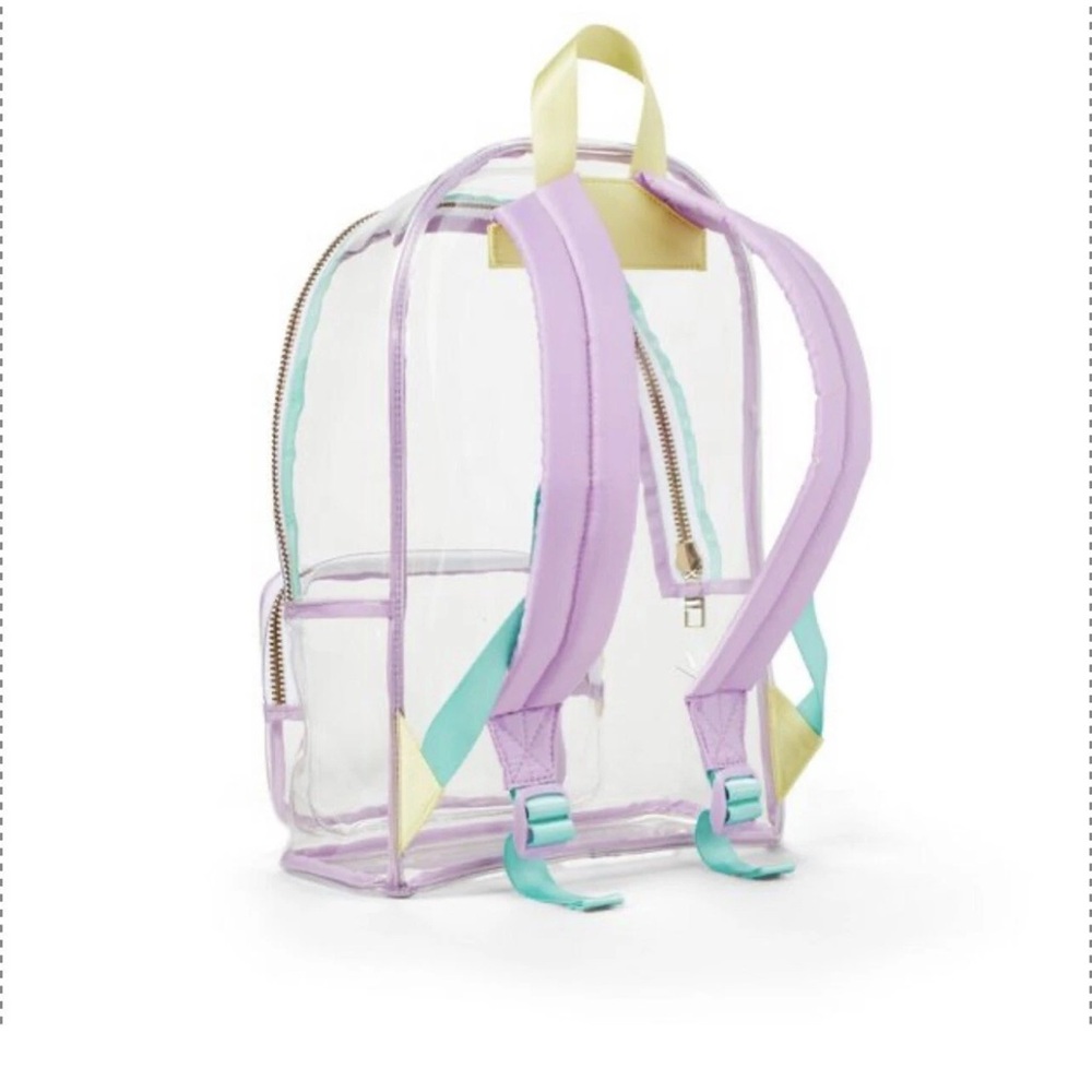 Stoney Clover Lane x Target Transparent / Clear Backpack in Pastel Colors